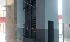 Spindeltreppe Hallenbad Geiselweid